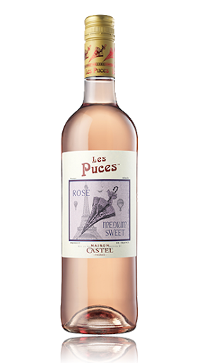 VRS - MAISON CASTEL - LES PUCES ROSE 75CL